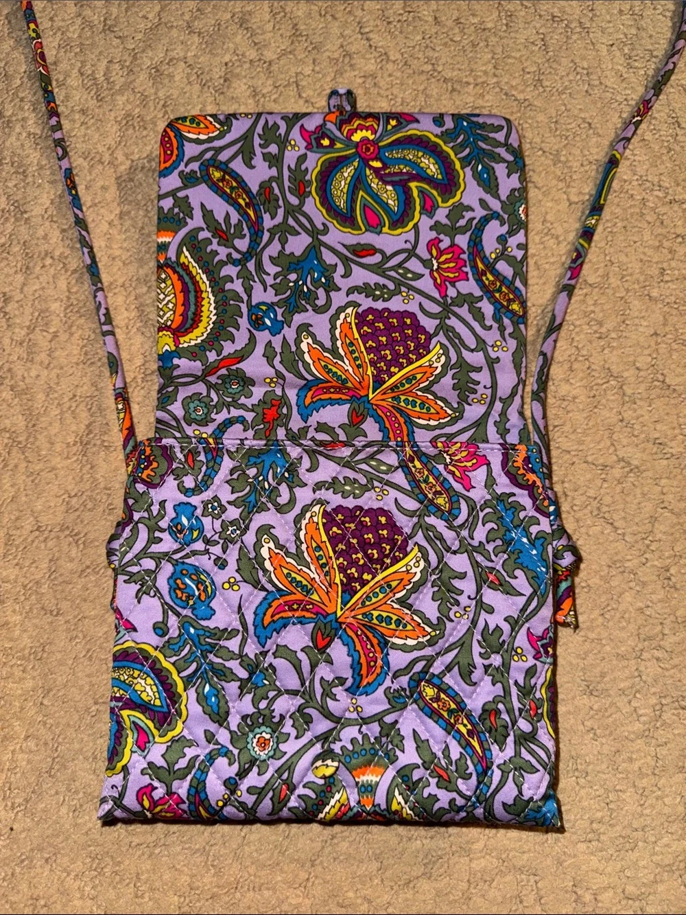 Vera Bradley purple floral